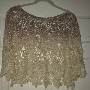 Ombré lace top